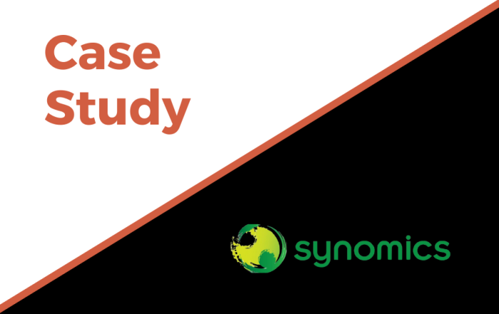 Synomics case study